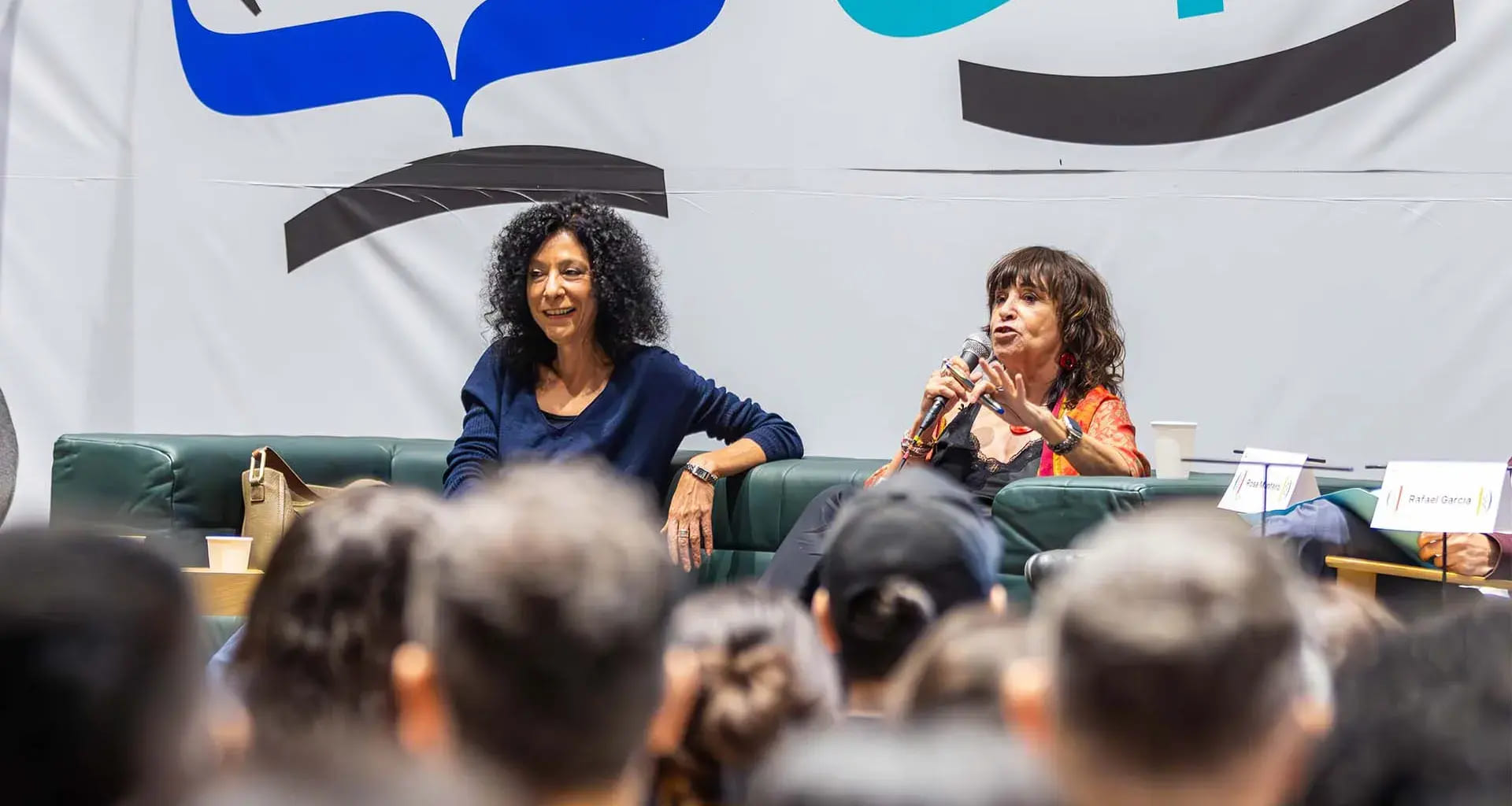 Leila Guerriero y Rosa Montero escritoras