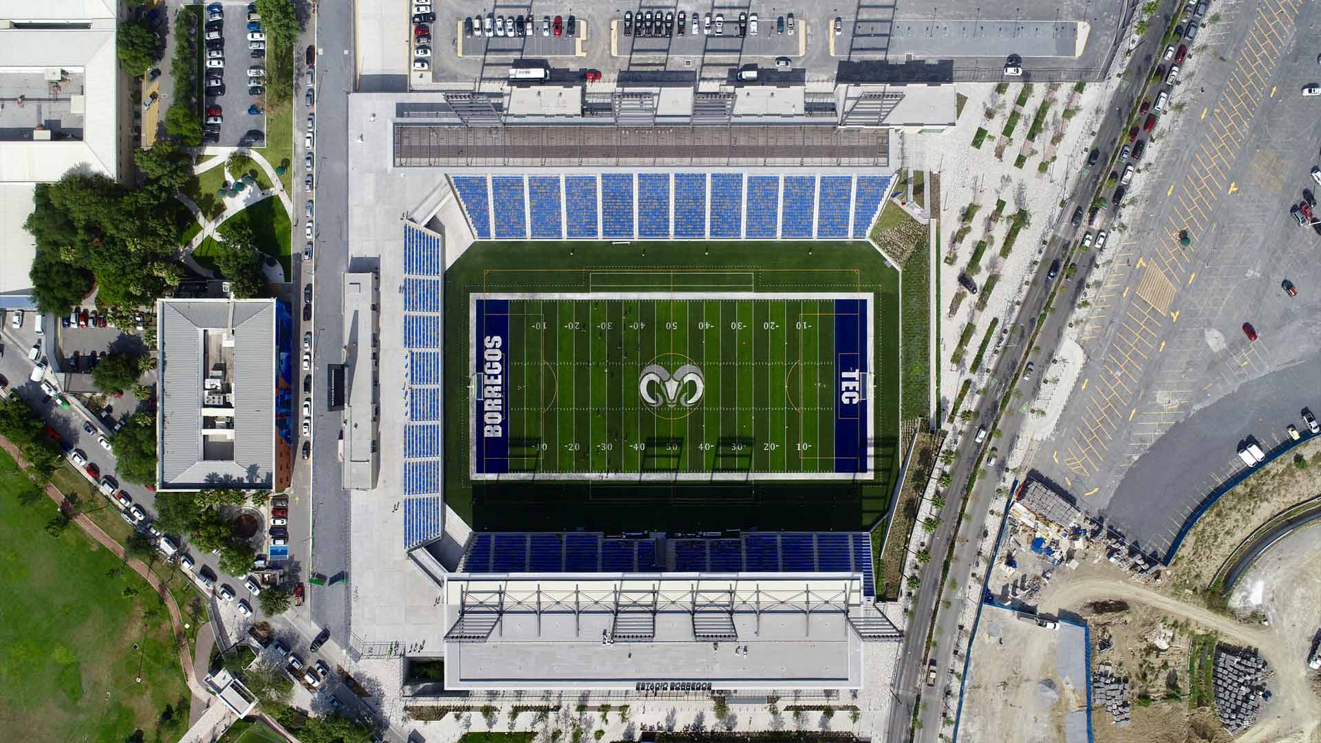 Estadio Borregos Vista Aerea