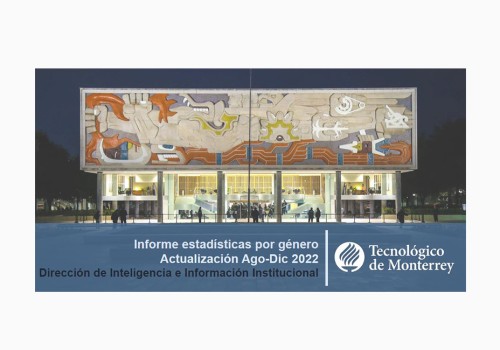 Portada informe de estadísticas por género 2022