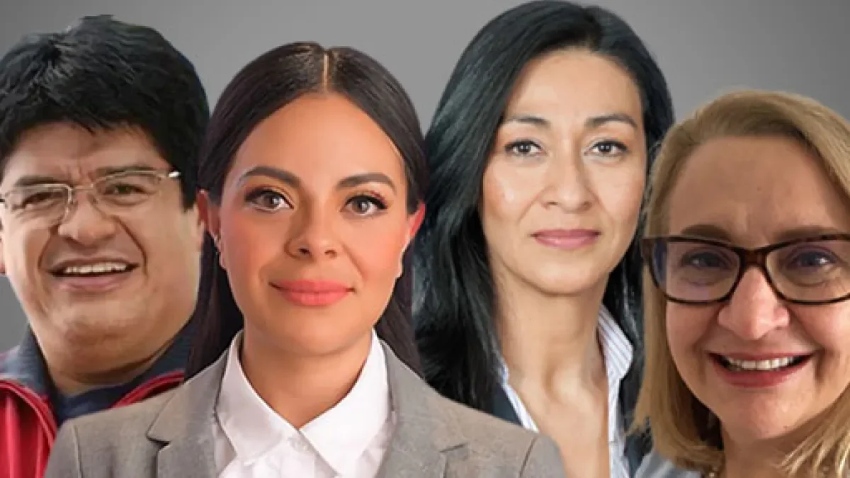 Jorge Membrillo Hernández, Claudia Lizette Garay, Ángeles Dominguez y Patricia Caratozzolo